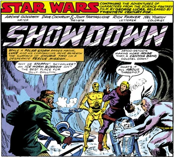 Showdown first panel