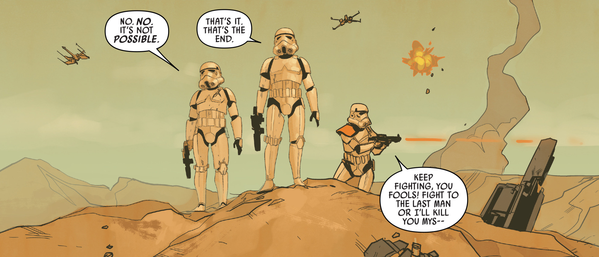 The Empire fell at the Battle of Jakku, and with its defeat the mobilization of stormtroopers was outlawed.