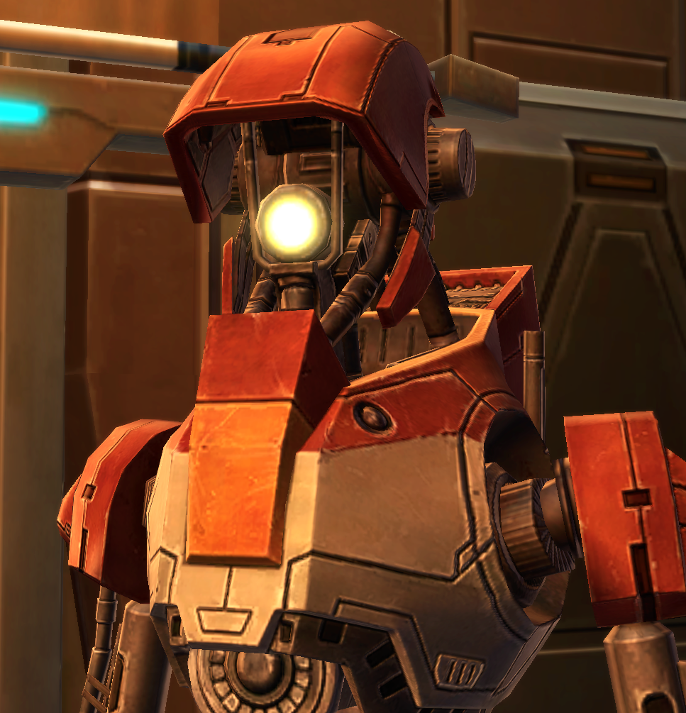 Combat analysis droid appearance in Common Appearance