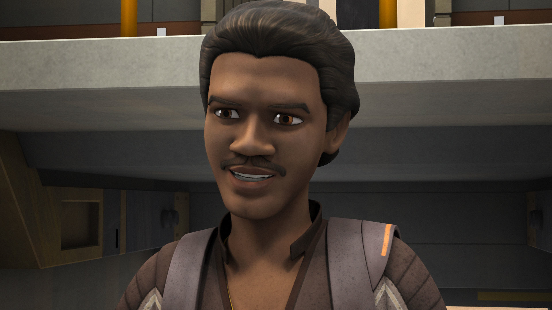 Lando Calrissian aboard the Ghost