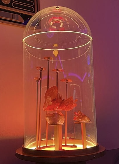 Lava crystal appearance 