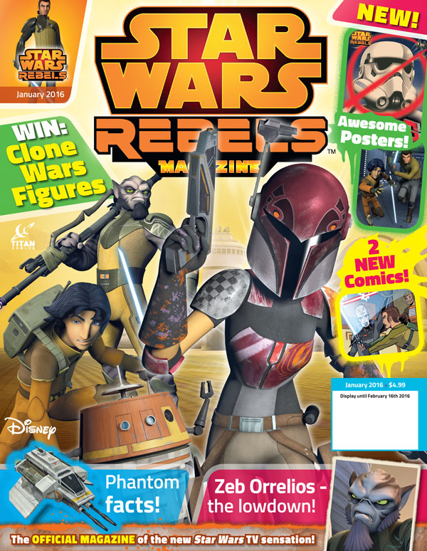 Star Wars Rebels Magazine 2 appearance 