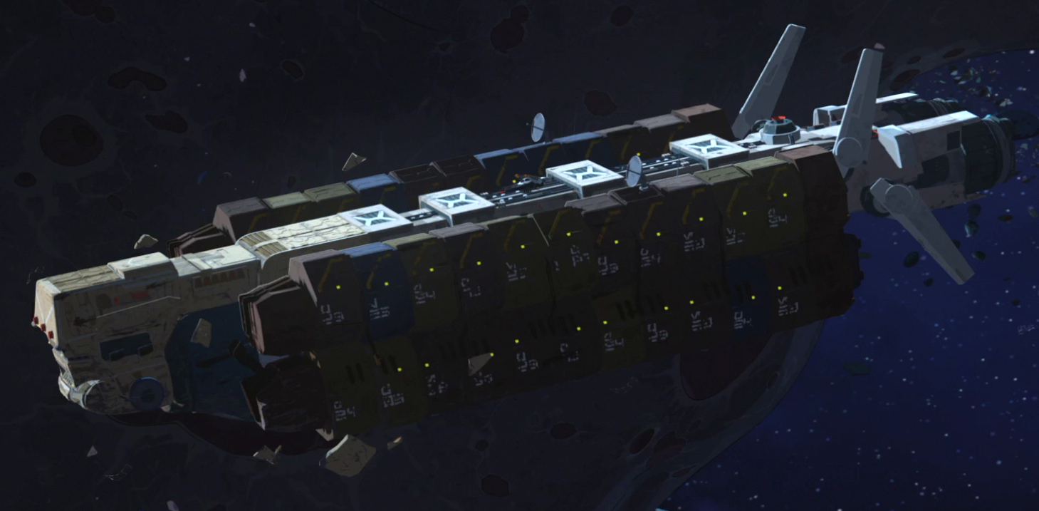 The Warbirds raided a Darius G-class freighter.