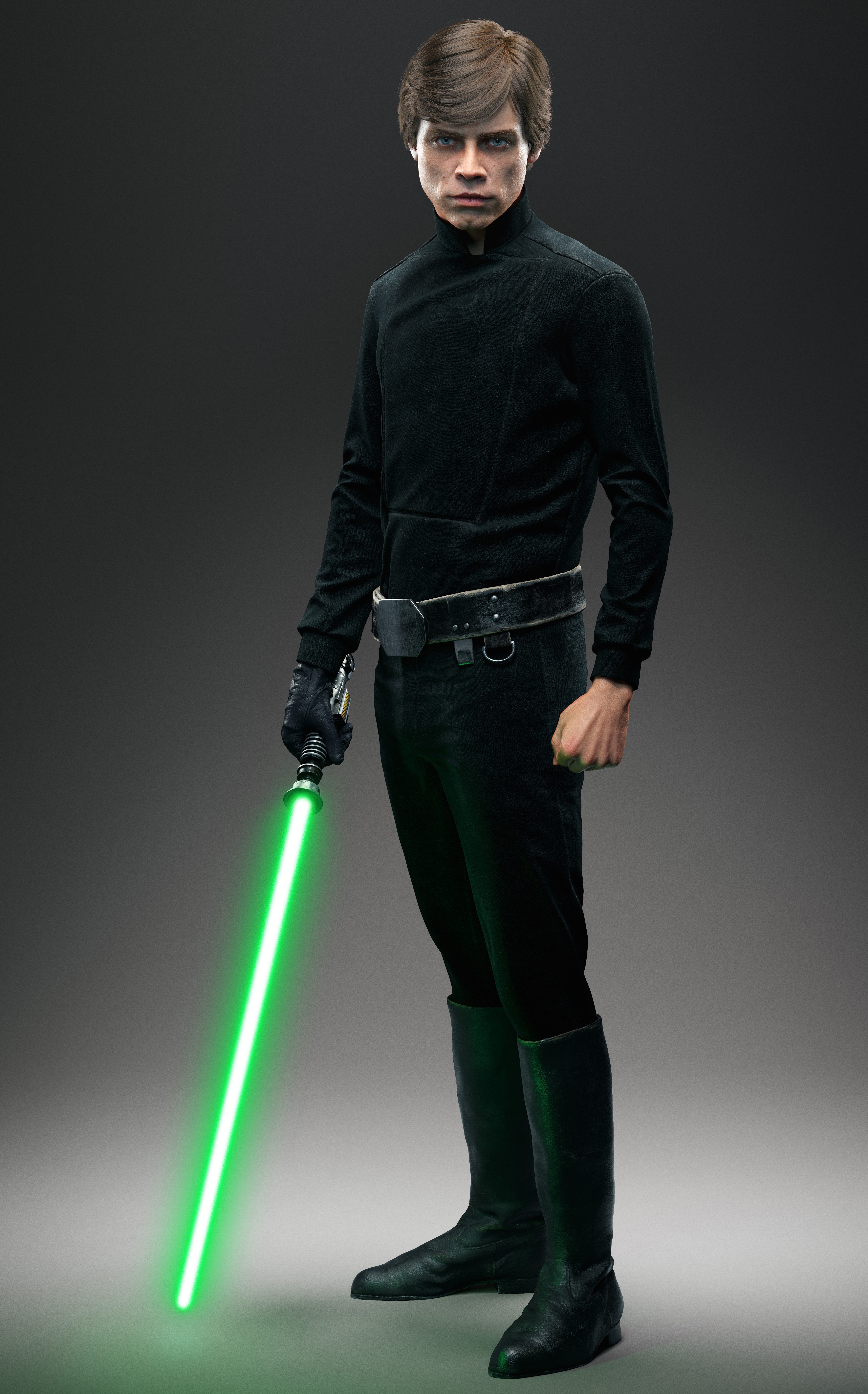 Luke's hot sale green saber