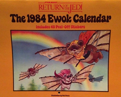 The 1984 Ewok Calender