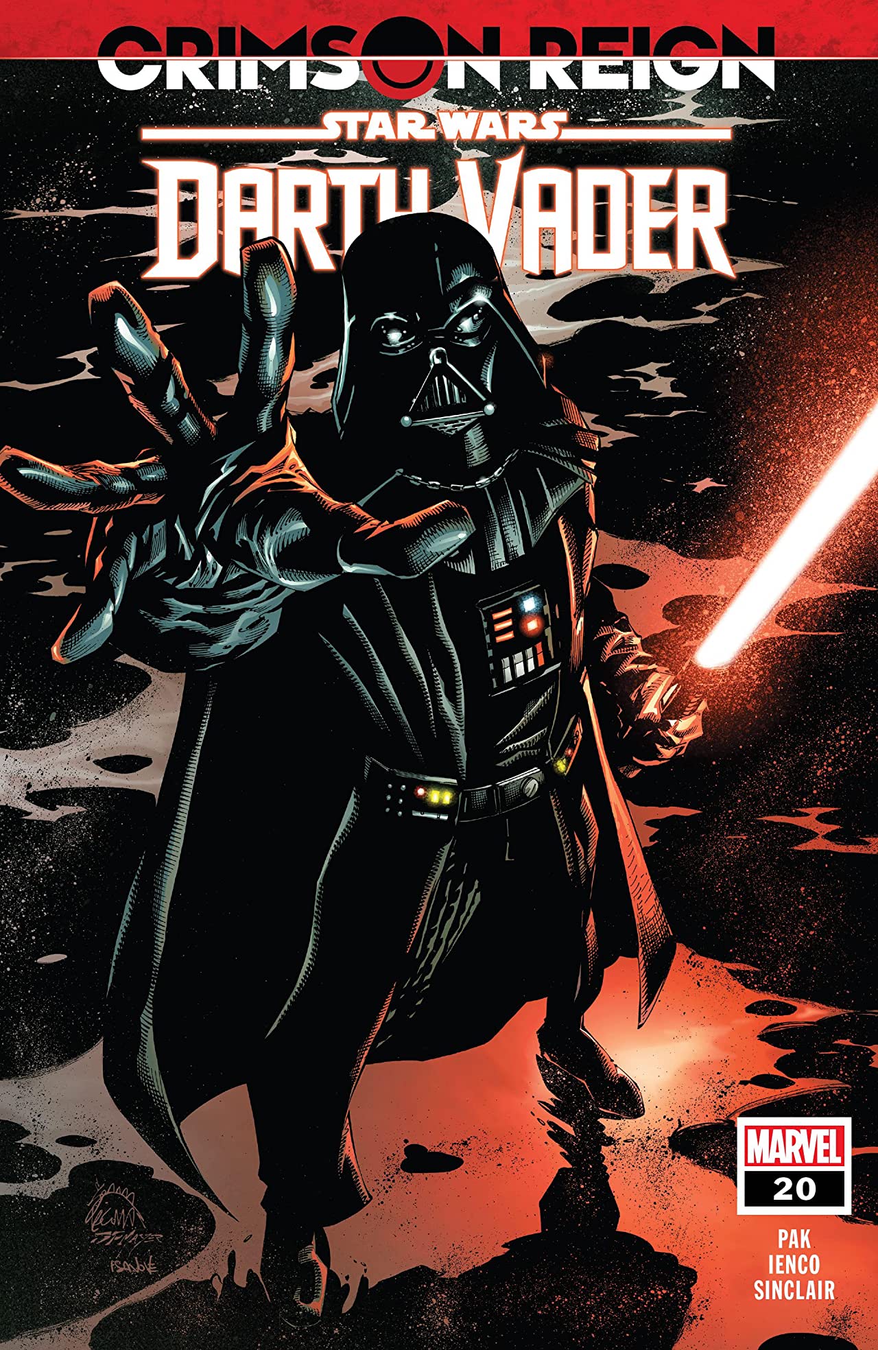 Darth Vader (2020) 20 appearance in Common Appearance