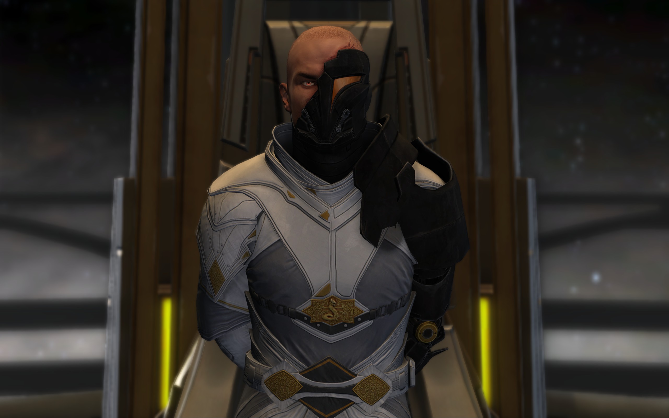 Arcann became the new Eternal Emperor after his father's death.