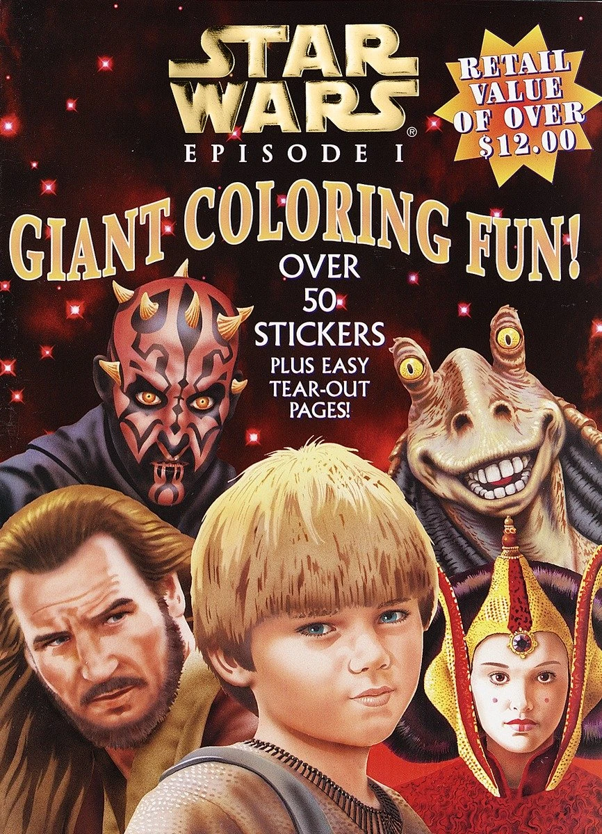 Star Wars Episode I Giant Coloring Fun! Wookieepedia Fandom