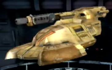 The Heavy Artillery Gun used during the Clone Wars