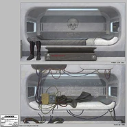 Concept art of Hunter and Tech's bunks by Jason Pichon[4]