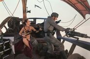 Leia deck gunner Return of the Jedi photo 2