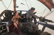 Leia deck gunner Return of the Jedi photo 2.jpg (528 KB) Set photo of Leia attacking sail barge gunner