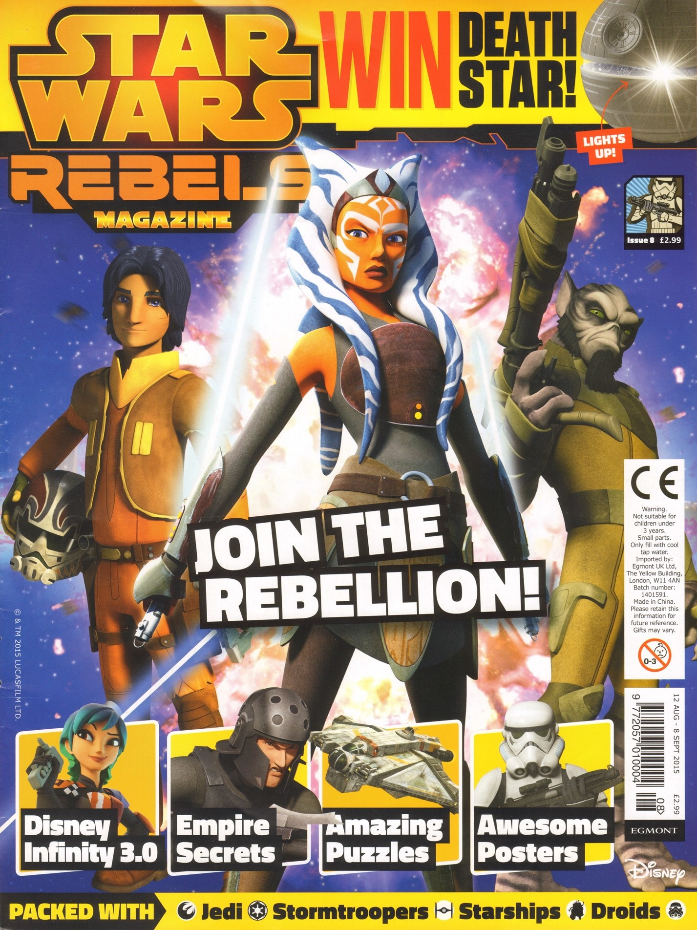 Star Wars Rebels Magazine 8 appearance in Common Appearance