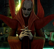 Talzin directing Ventress.
