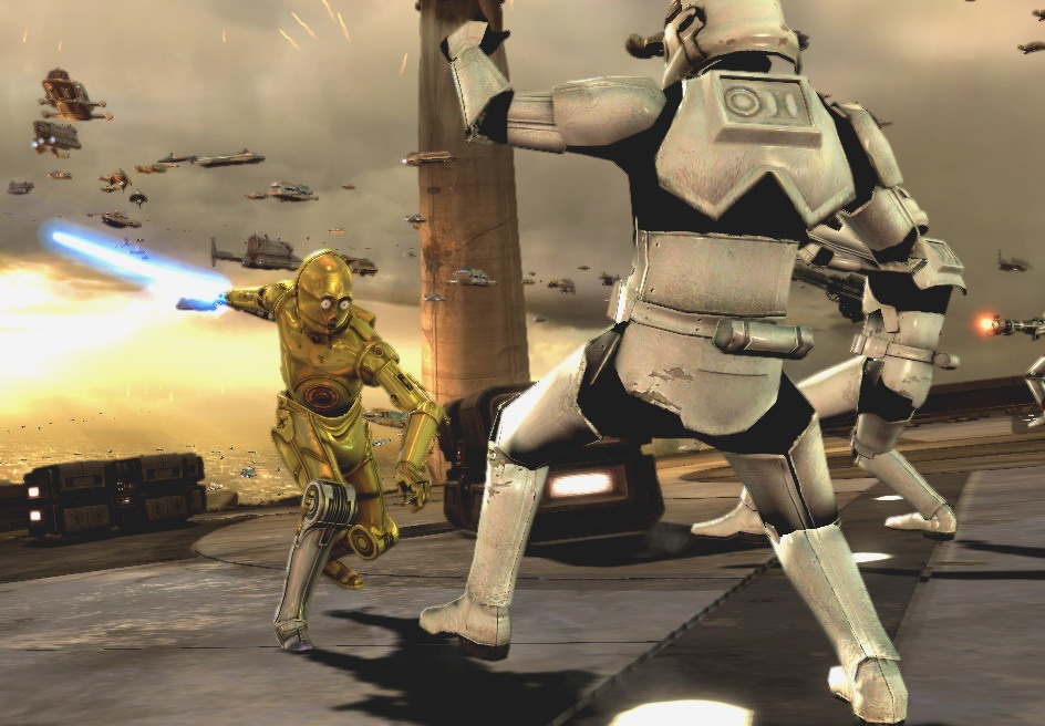 A non-canon C-3PO in The Force Unleashed