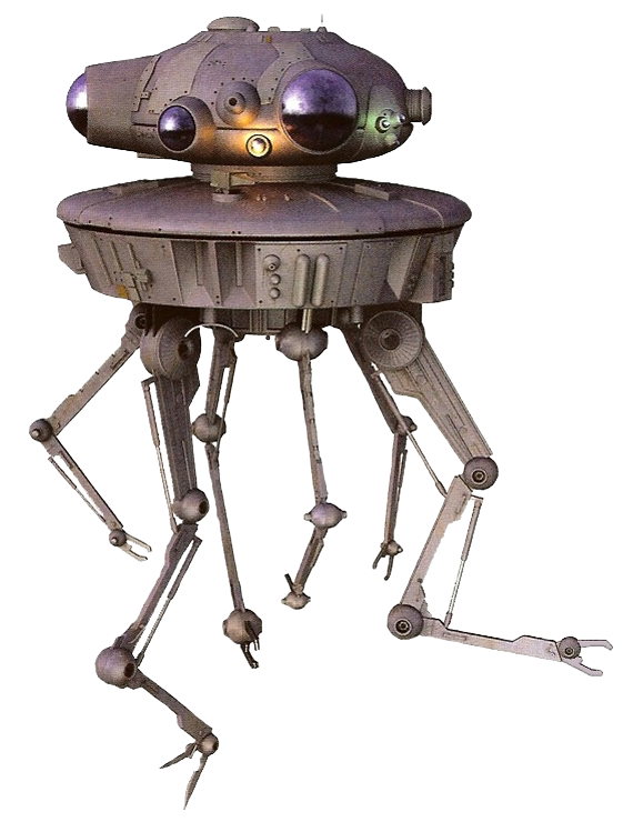 An Arakyd Viper probe droid.