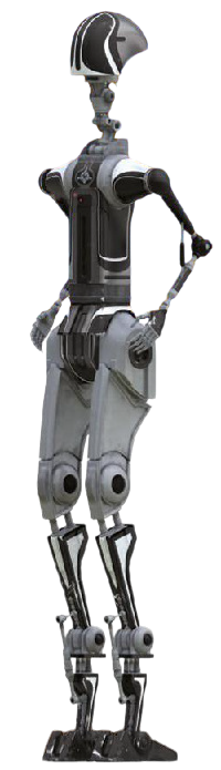 FA-5 valet droid appearance 