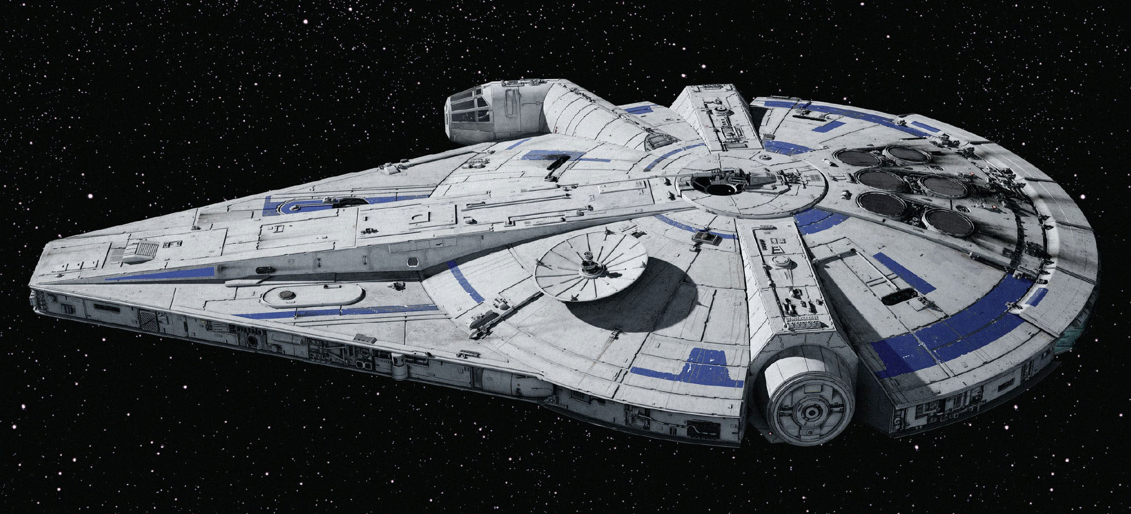 Star Wars: The Force Awakens -– How the Millennium Falcon was rebuilt