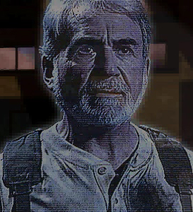 Hologram of Morgan Katarn, the head of the Katarn family until his death.