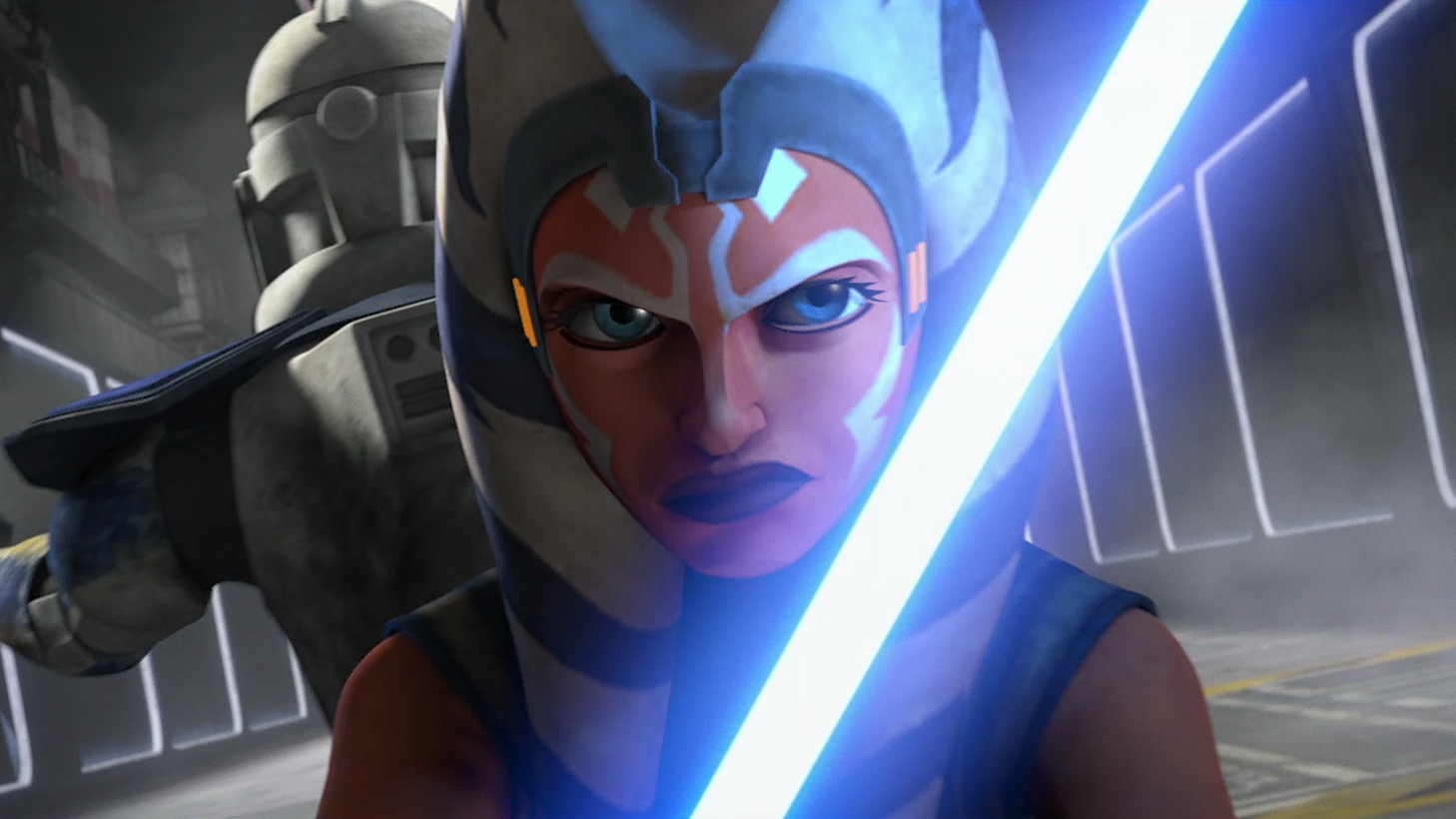 Although many targets of Order 66 were killed by their own soldiers, Ahsoka Tano escaped with the help of Rex, after removing his inhibitor chip to free him from the brainwashing.