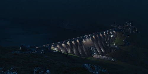 Aldhani dam full view