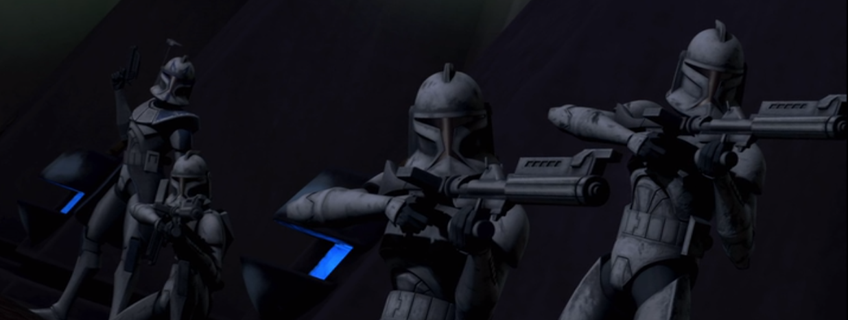 Torrent Company was a sub-unit of the 501st Legion that fought on Christophsis and Teth.