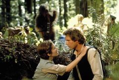 Han and Leia at Endor