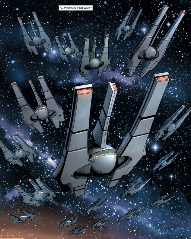 The fleet of the Infinite Empire