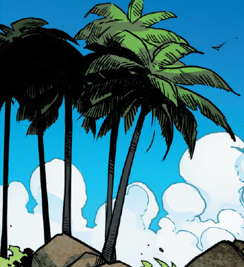 Palm tree appearance 