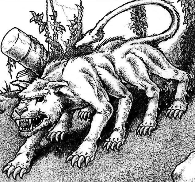 Binarian sabercat appearance in Common Appearance