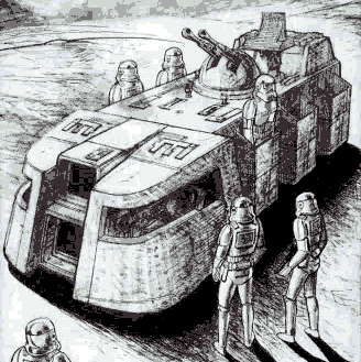 Imperial troop transporter  (story booklet) appearance in Common Appearance