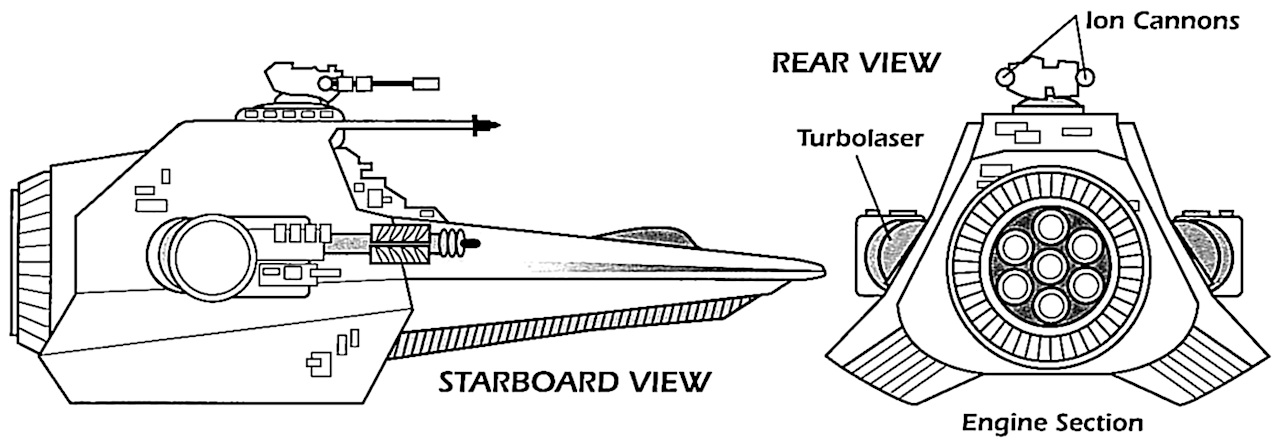 Corsair-class cruiser appearance in Common Appearance