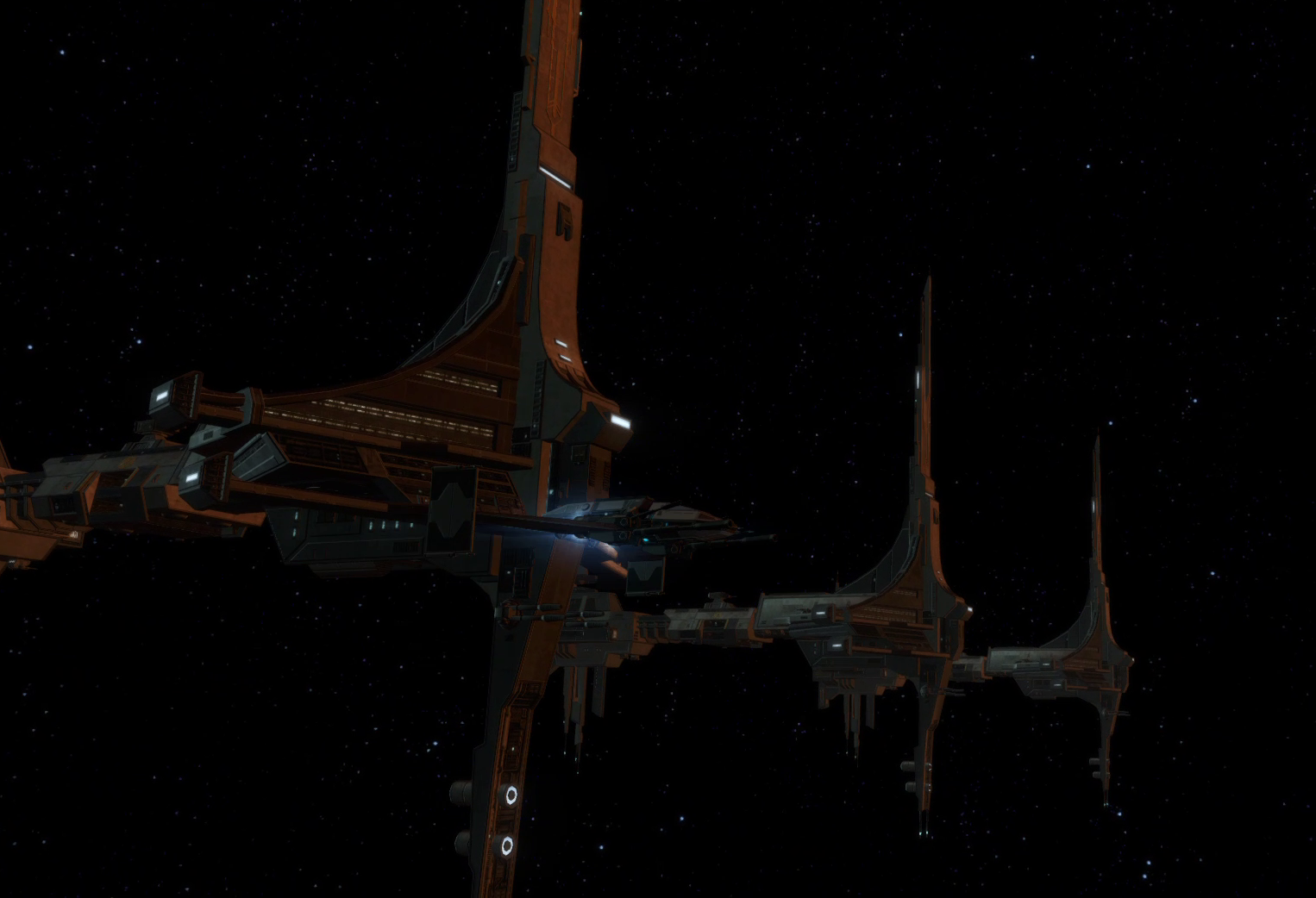 The Eternal Fleet joined the Commander on Iokath.