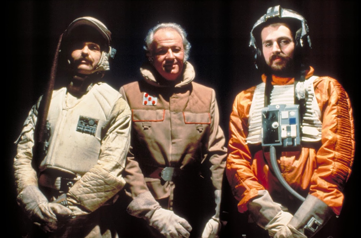 Ralph McQuarrie, Harrison Ellenshaw, and Michael Pangrazio all had cameos in The Empire Strikes Back.