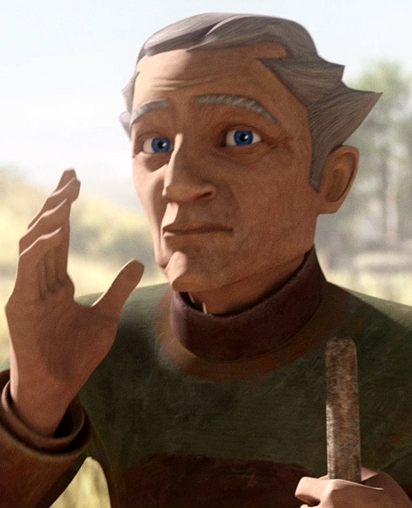 Unidentified old man  (Ahsoka Tano) appearance in Common Appearance