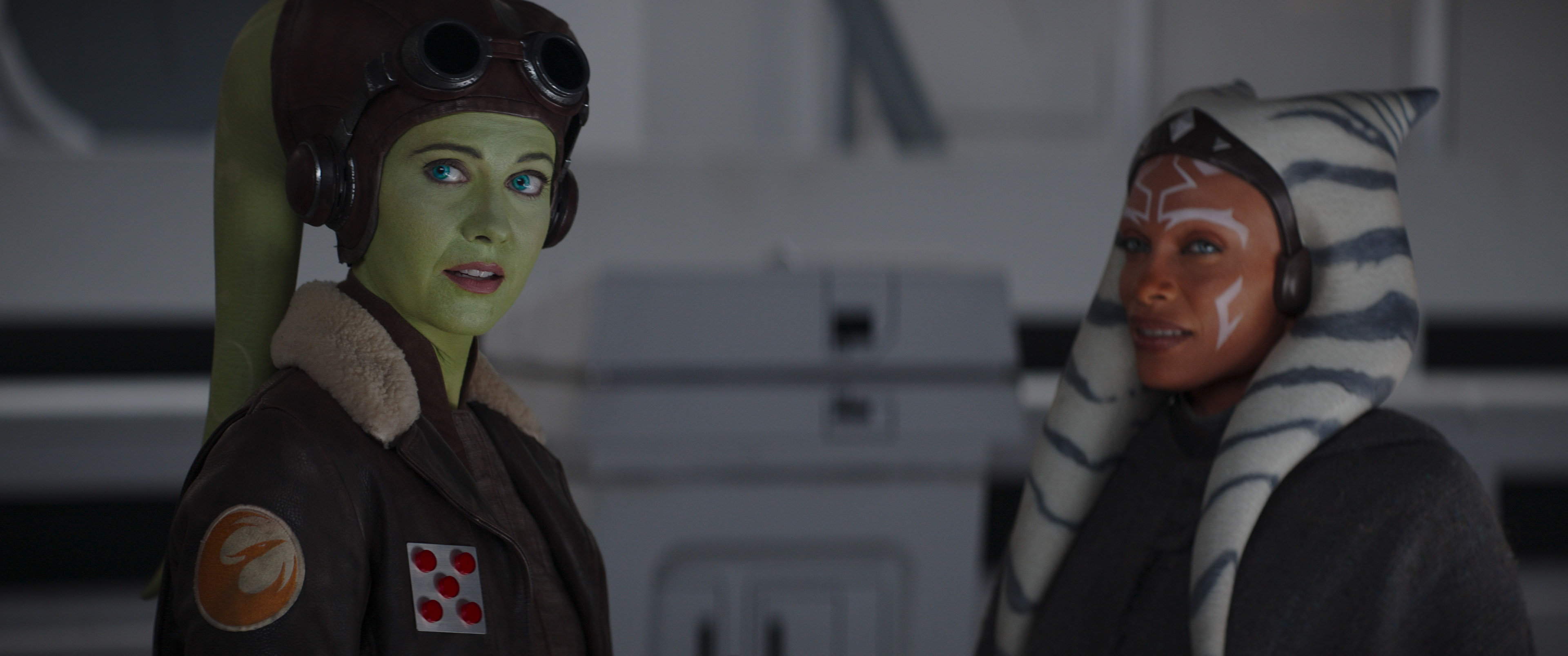 Hera Syndulla met with Ahsoka Tano aboard Home One