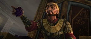 King Sanjay Rash was selfish and arrogant in his station.