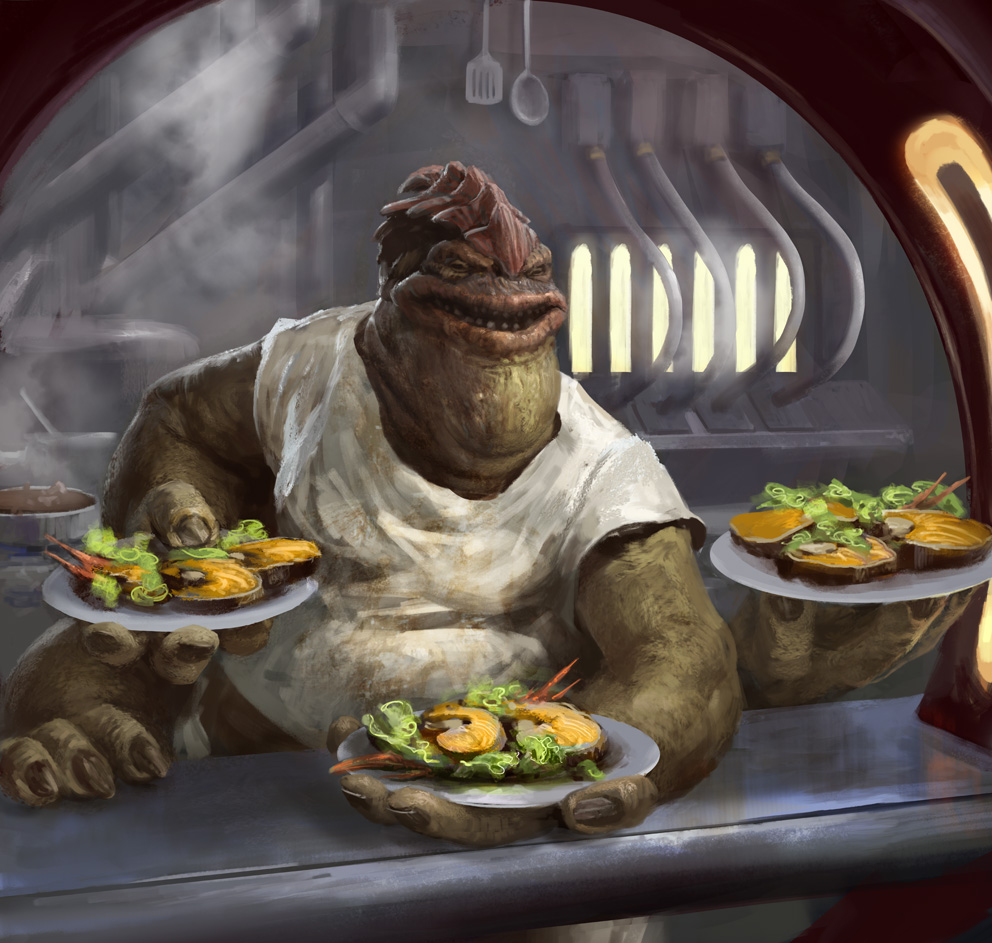 Dexter Jettster owned Dex's Diner on Coruscant