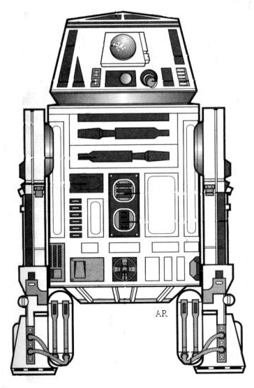 An R6-series astromech droid