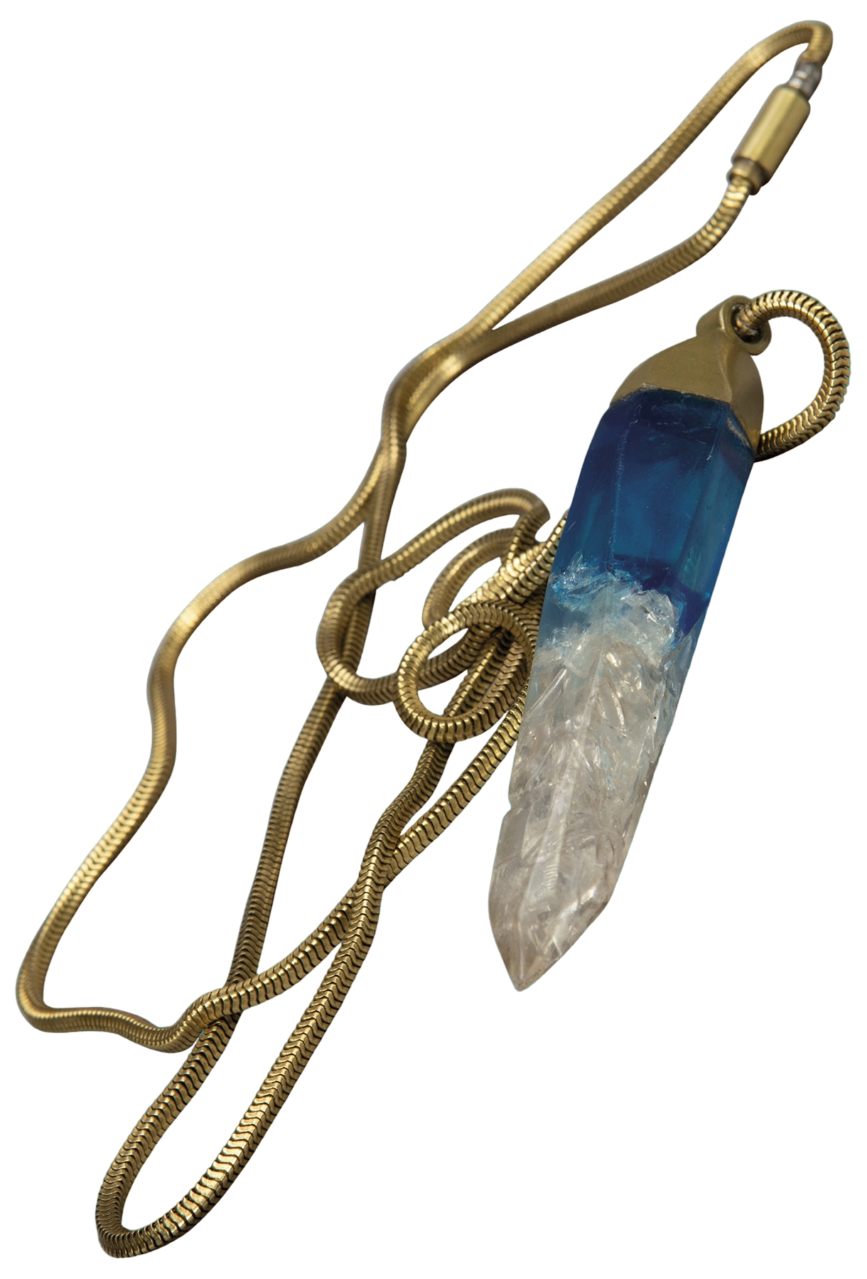 Disney World Star Wars Galaxy's Edge Blue Kyber Crystal Necklace  Dok-Ondar's | eBay