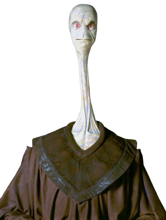 Ephru Shinn and Yarael Poof (pictured) disagreed on the right course of action.