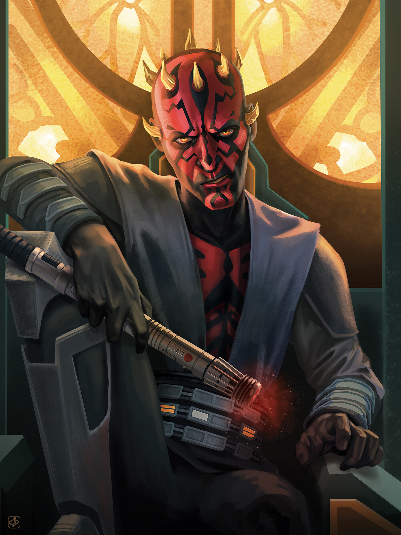 Maul at the time of the Siege of Mandalore