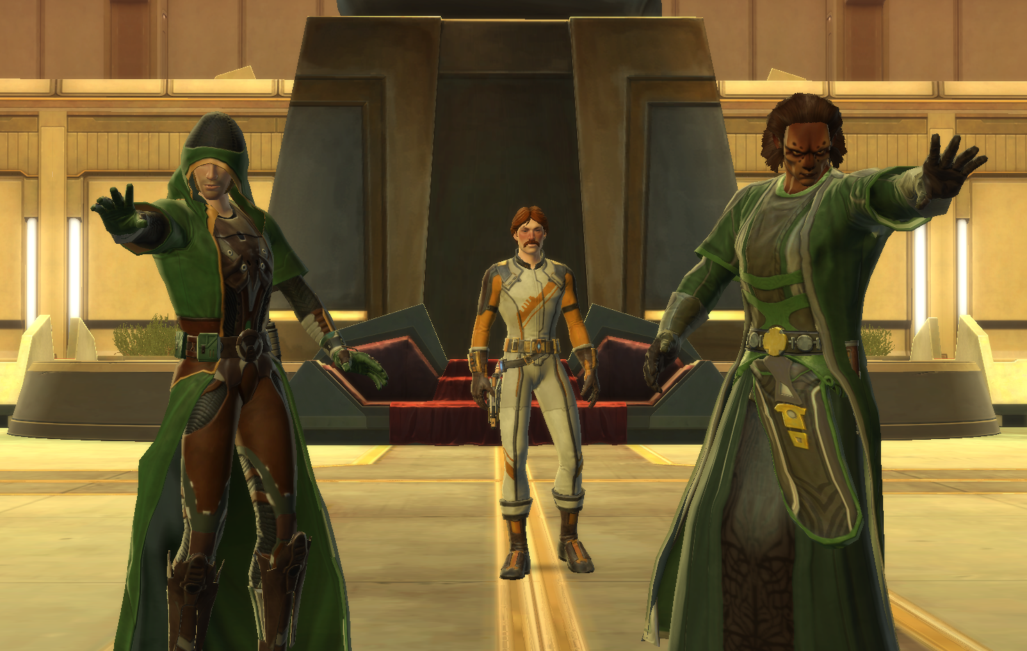 The Green Jedi and Corellian Security Force were essential parts of the Corellian resistance.