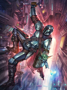 Textless San Diego Comic Con cover by Alan Quah