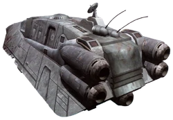 Aft view of a Chariot LAV