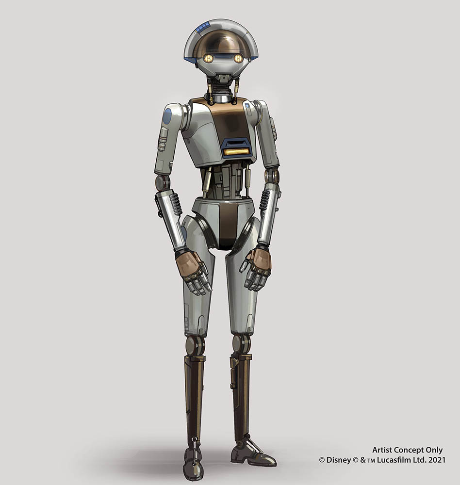 Logistics droid appearance in Common Appearance