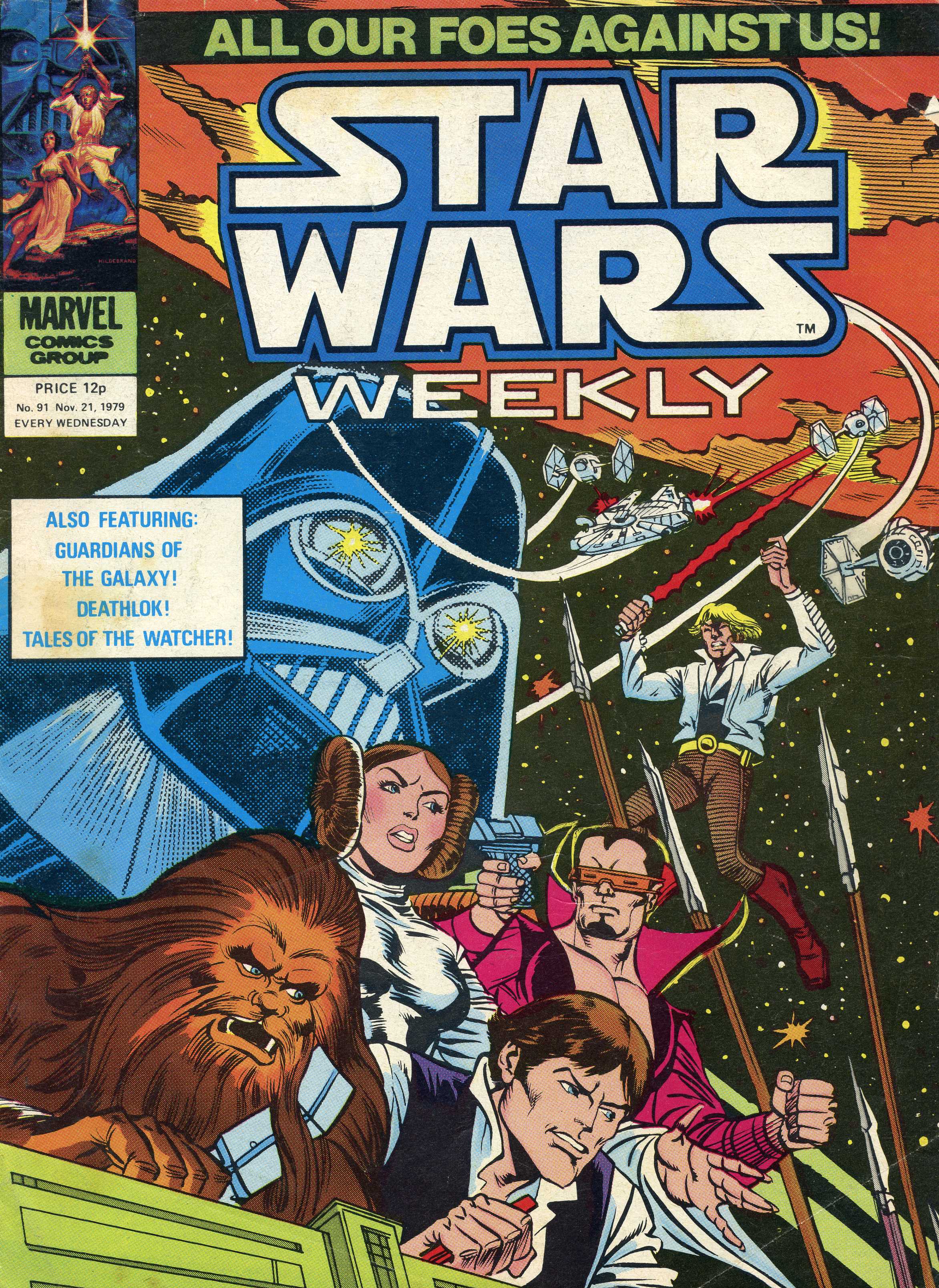 Star Wars Weekly 91 appearance in Common Appearance