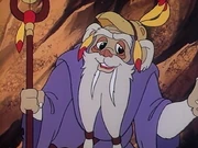 Logray advising the village youth.