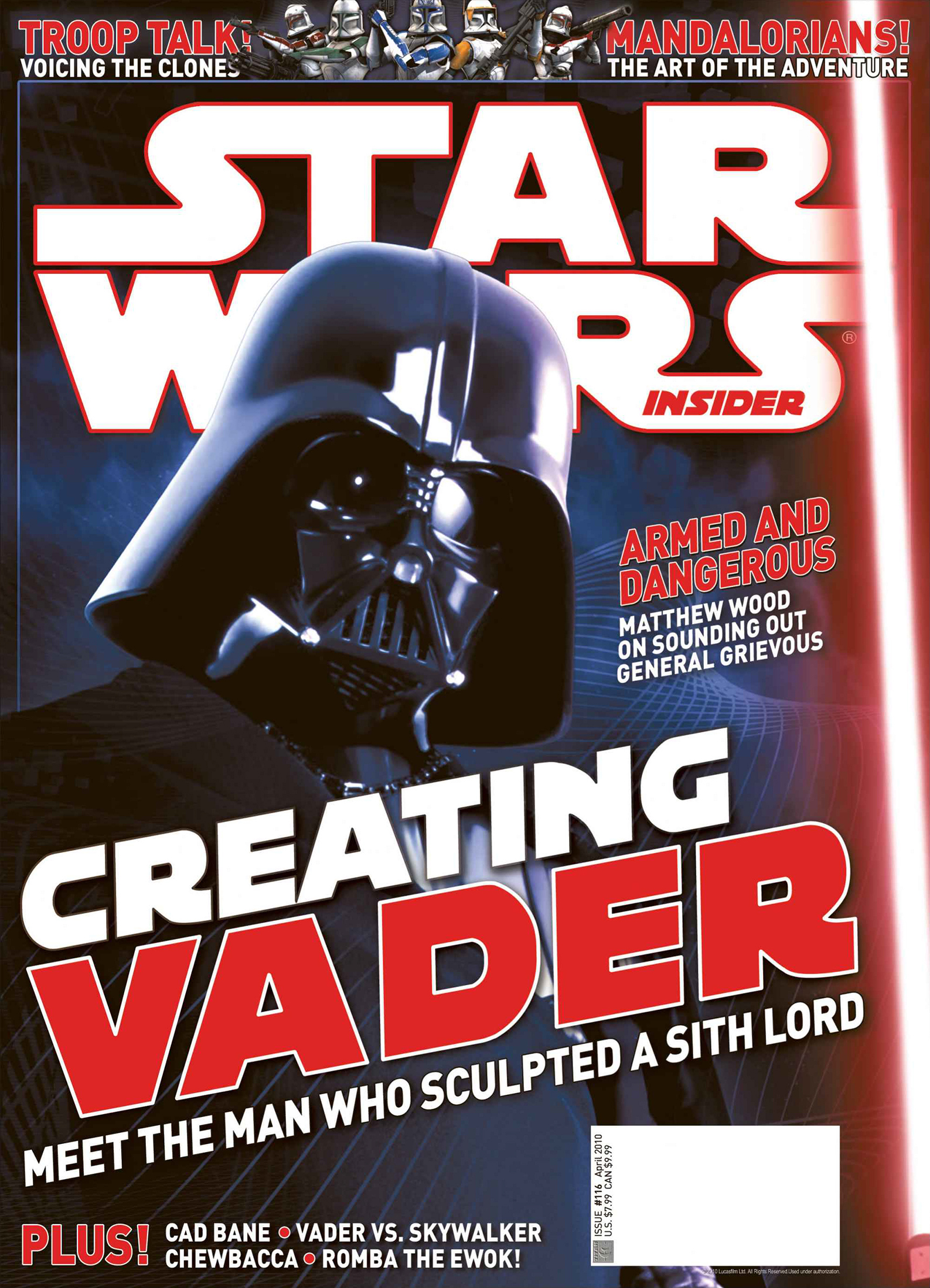 Star Wars Insider 116 appearance 