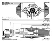 TIE Scimitar schema